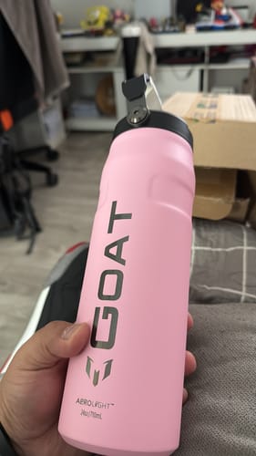 Customer photo review of Botella Flip Straw 2.0 Pink | 710 ml MESSI X STANLEY 1913