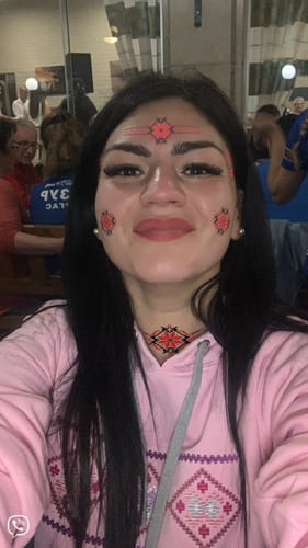 Customer photo review of Дамска блуза с качулка "Народ"