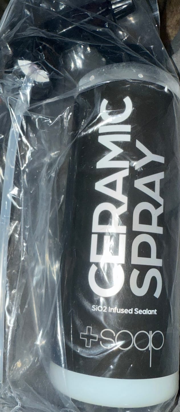 Customer photo review of +Soap Ceramic Spray