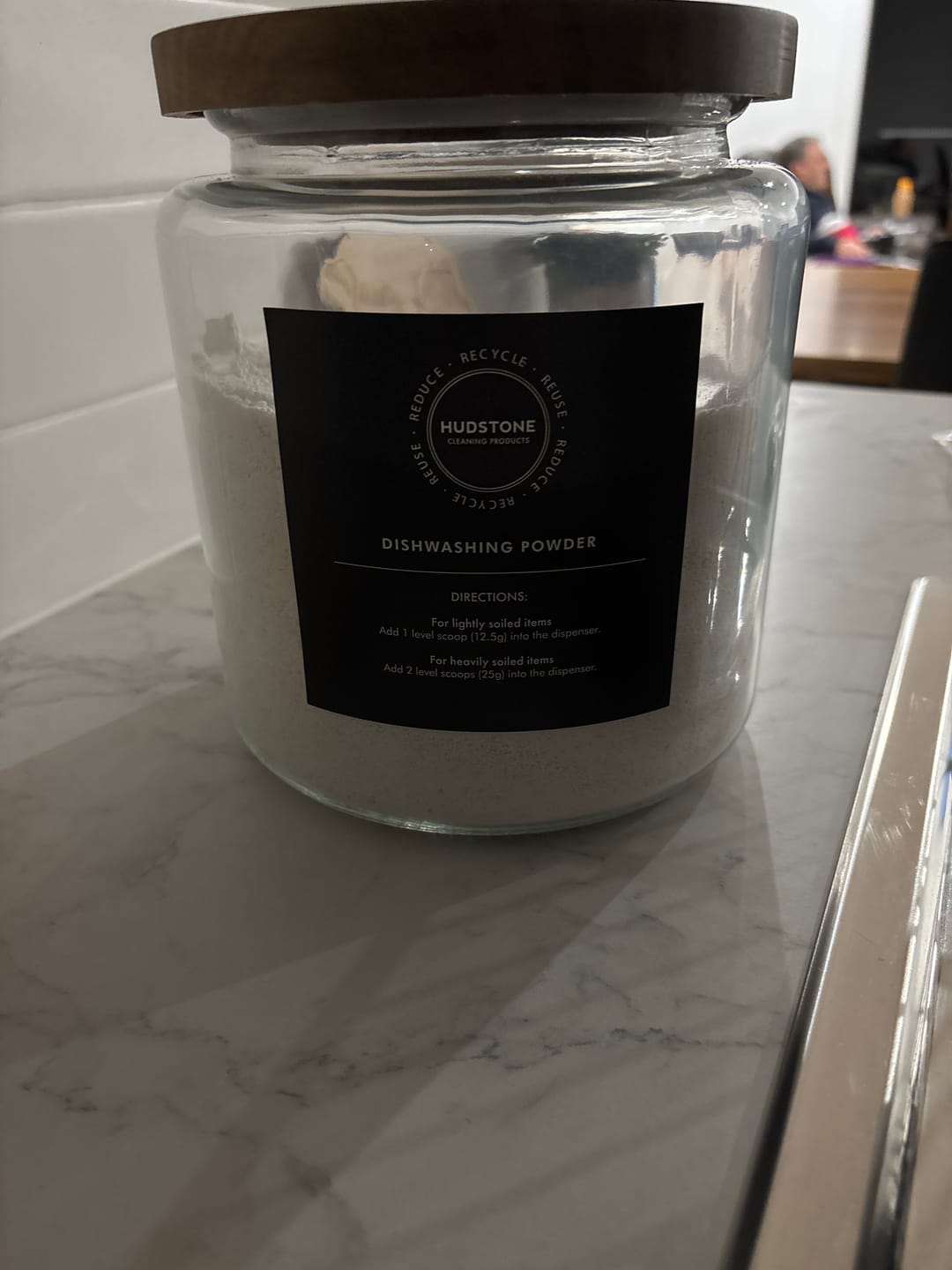 Customer photo review of Jar Labels