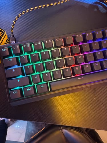 Customer photo review of Wooting 60HE+ Analog Keyboard ANSI Take Control