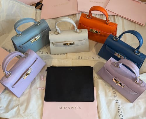 Customer photo review of The Kate Bag