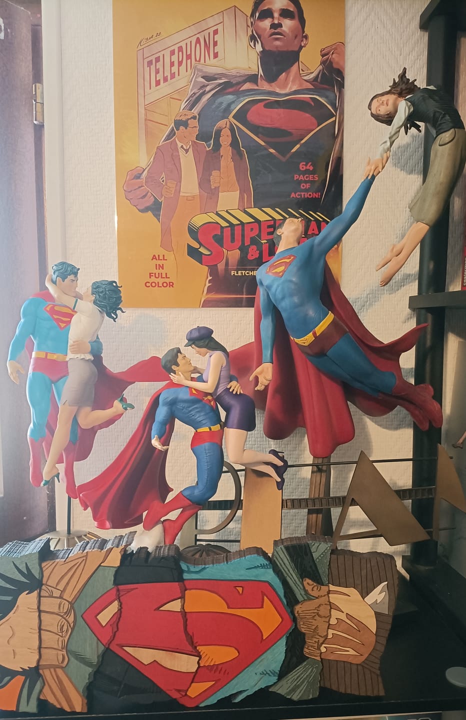 Customer photo review of SUPERMAN™ THROUGH THE YEARS POSTER