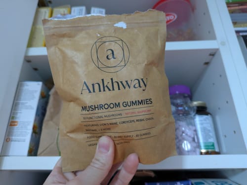 Customer photo review of 2-Month Mushroom Gummies