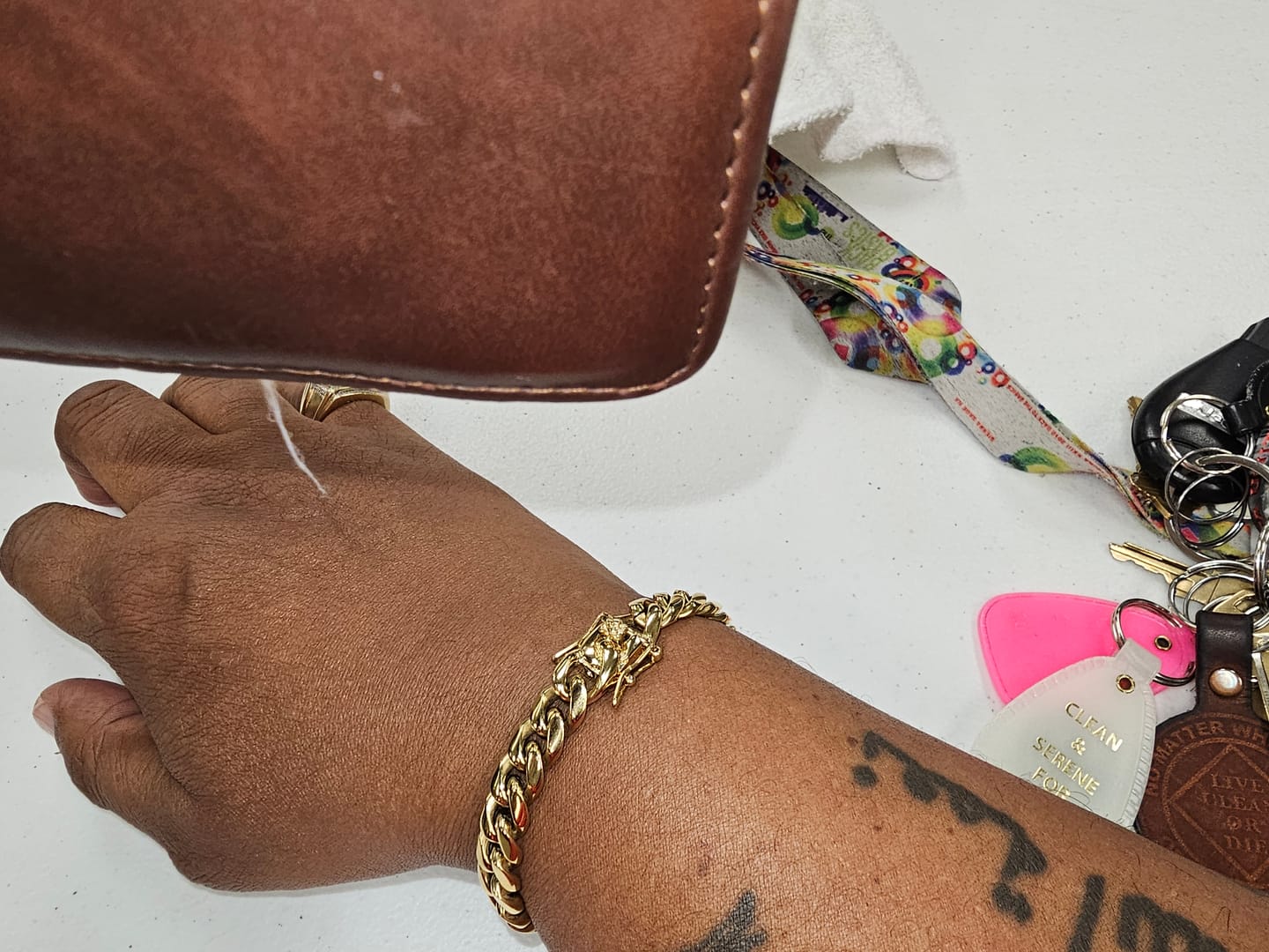 Customer photo review of Miami Cuban Link Bracelet