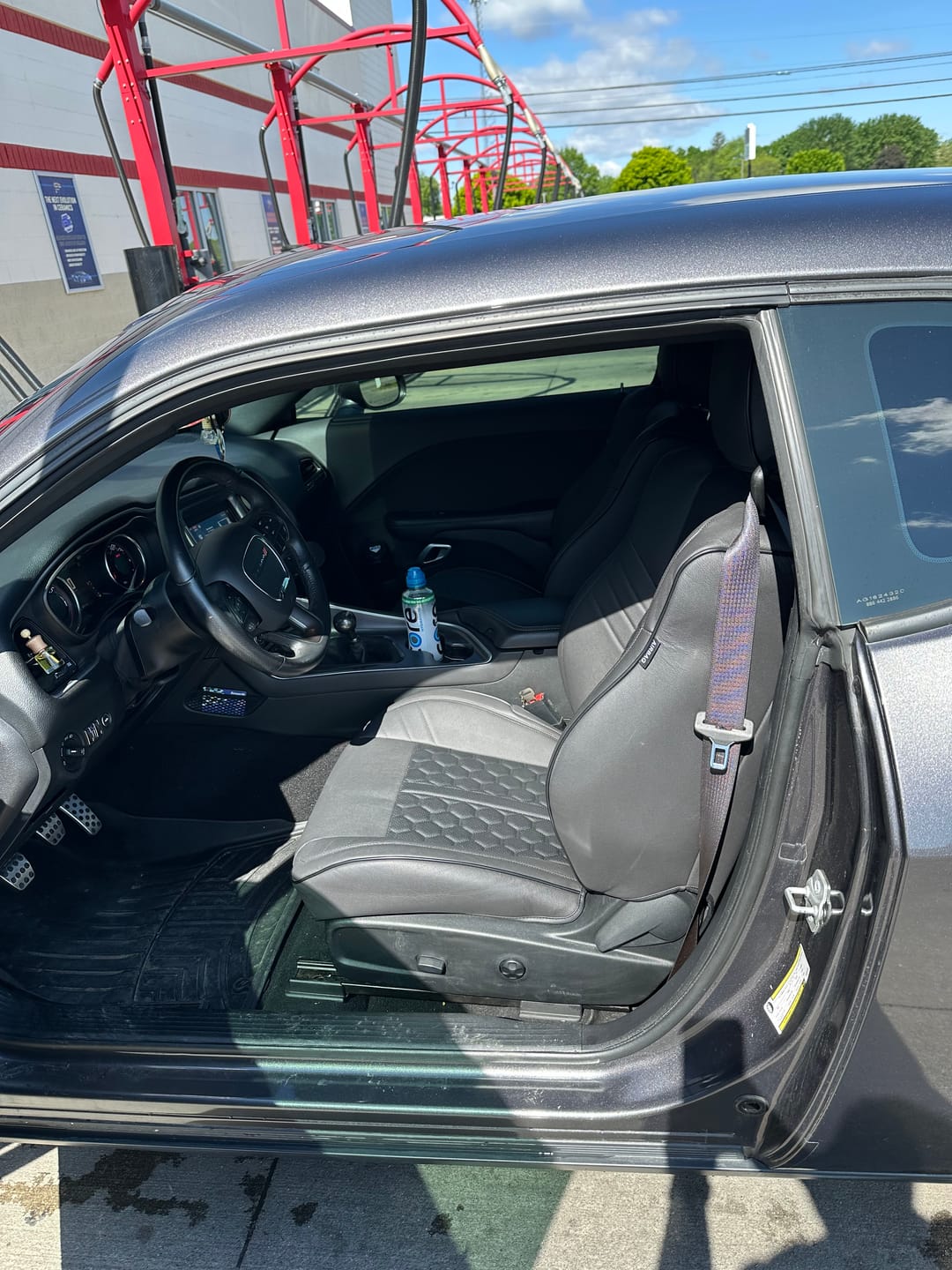 Customer photo review of 2015+ Dodge Challenger Custom Performance Seat Covers