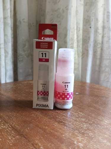 Customer photo review of Tanque de Tinta Canon Pixma GI-11 Magenta Original para Impresoras G2160/G3160