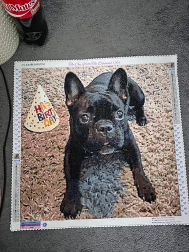Customer photo review of Custom *Resin Drills* (Square Drill)