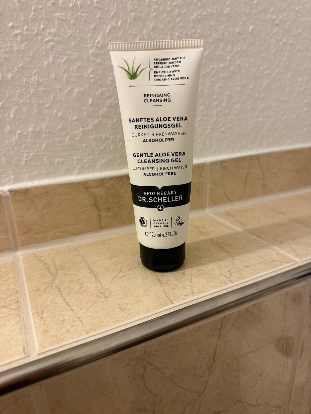 Customer photo review of Sanftes Aloe Vera Reinigungsgel