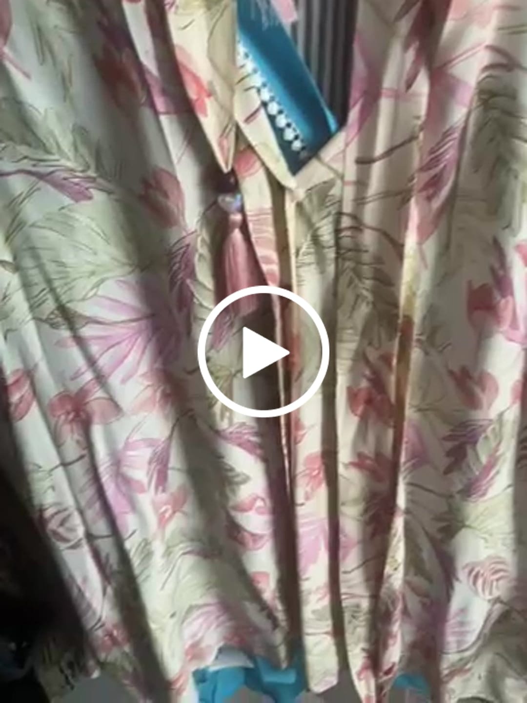 Customer video review of BİYE DETAYLI KETEN GÖMLEK