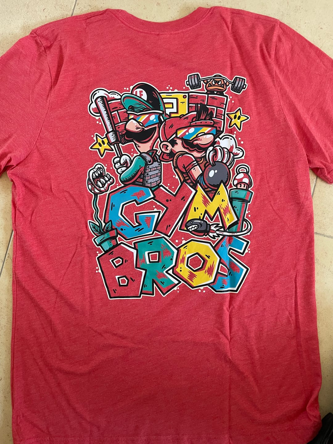 Customer photo review of GYMBROS - UNISEX