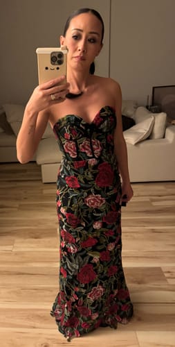 Customer photo review of La Dolce Vita Dress by Mac Duggal - RENTAL