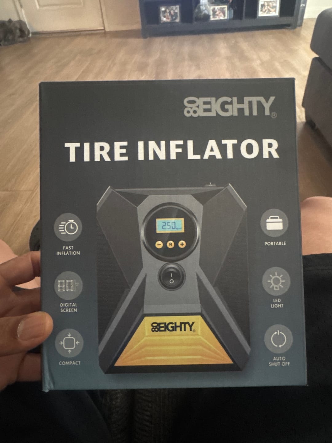 Customer photo review of 80Eighty® Tire Inflator