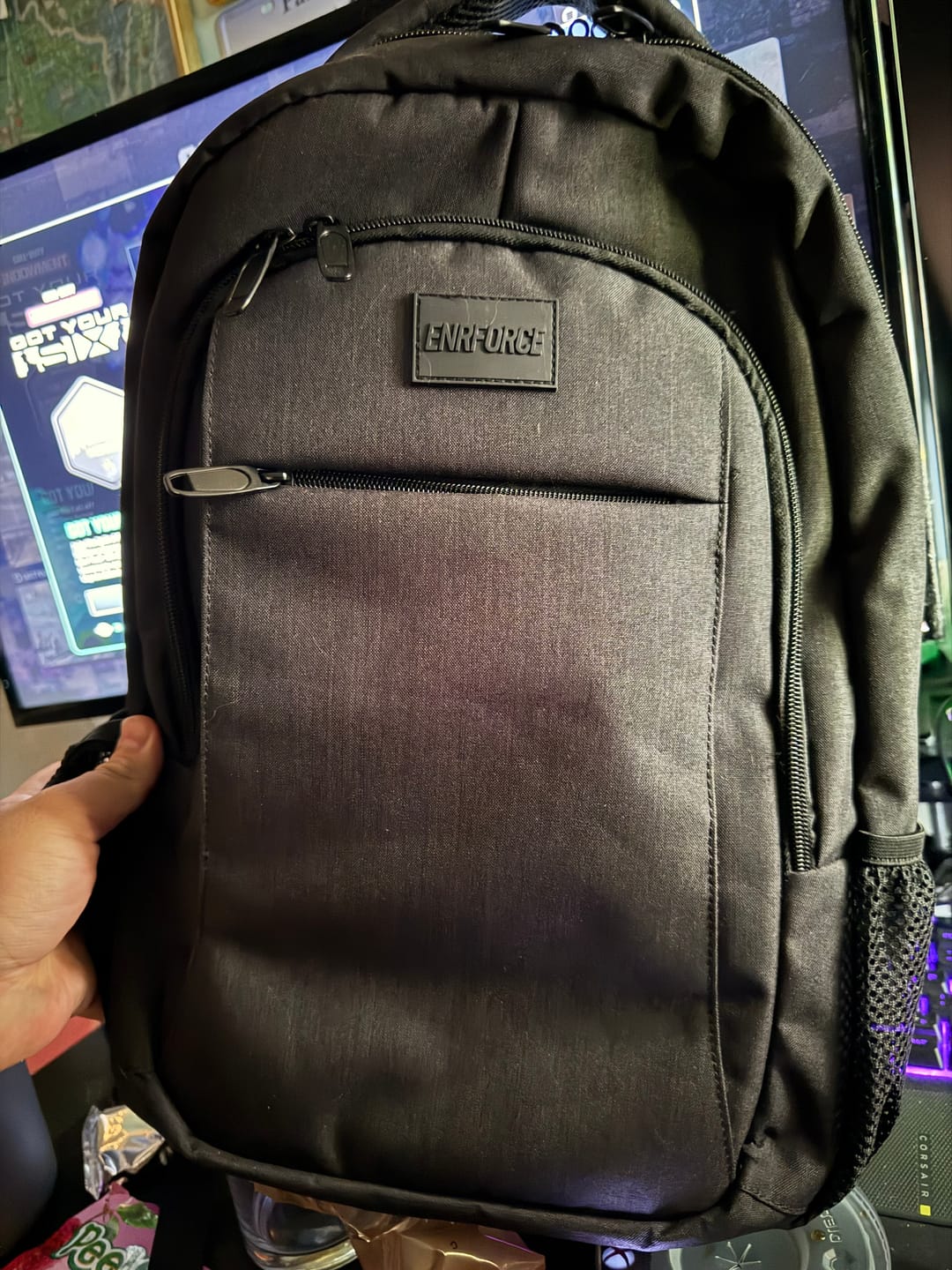 Customer photo review of Mystery Loaded Backpack