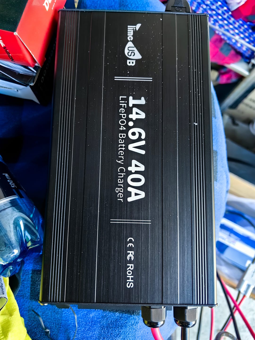 Customer photo review of Timeusb Batterieladegerät 12V 40A Ladegerät für 12V Batterie