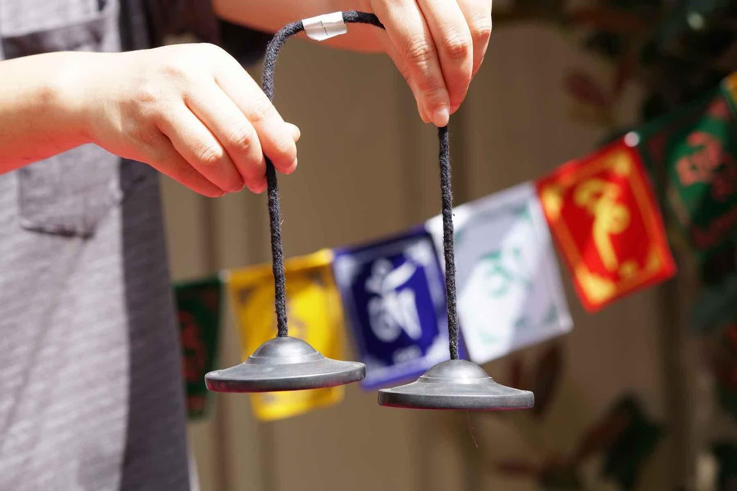 Customer photo review of Tingsha Bell from Himalayas - High Quality