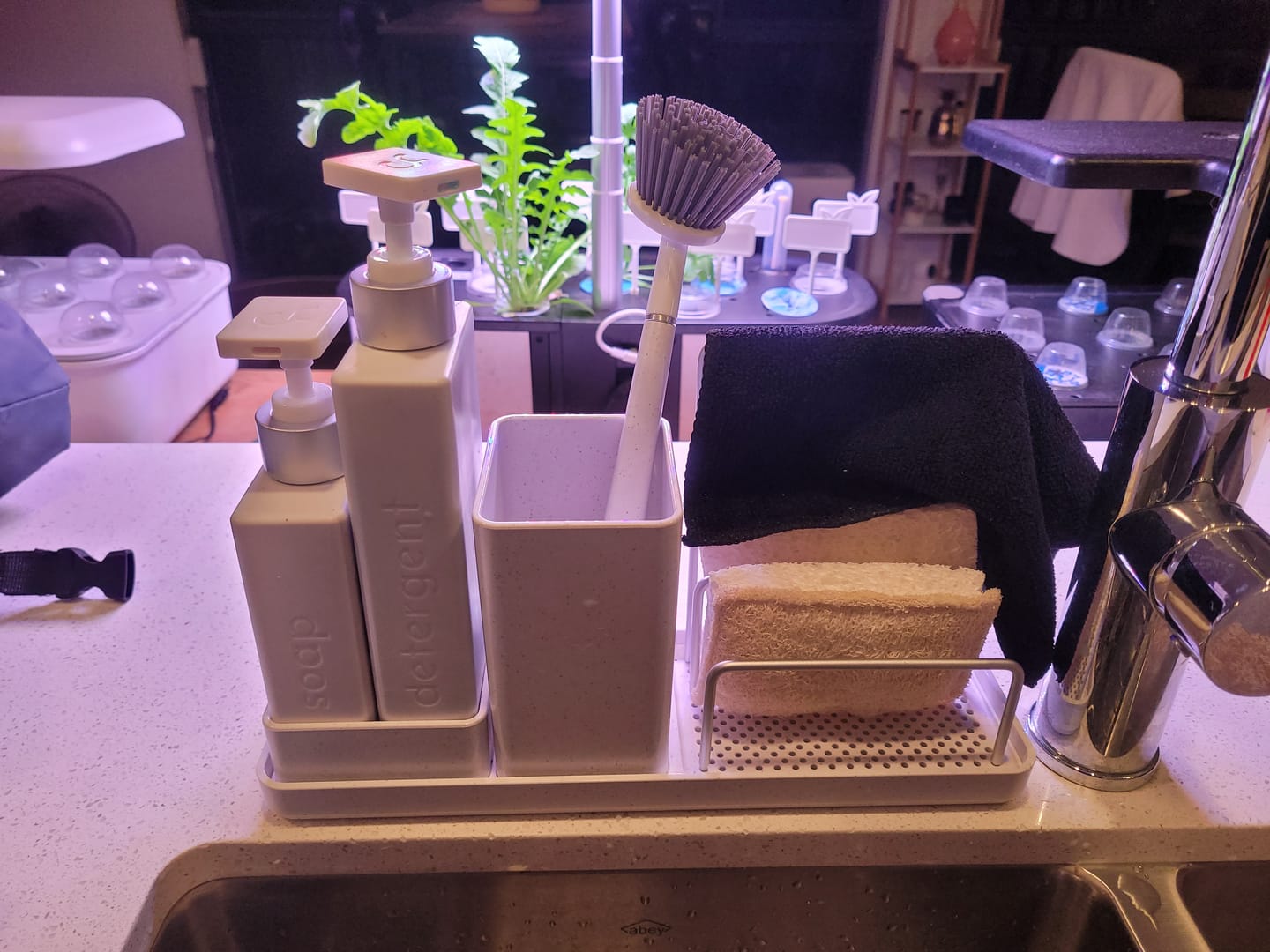 Customer photo review of Drip Deck - Premium Kitchen Sink Caddy