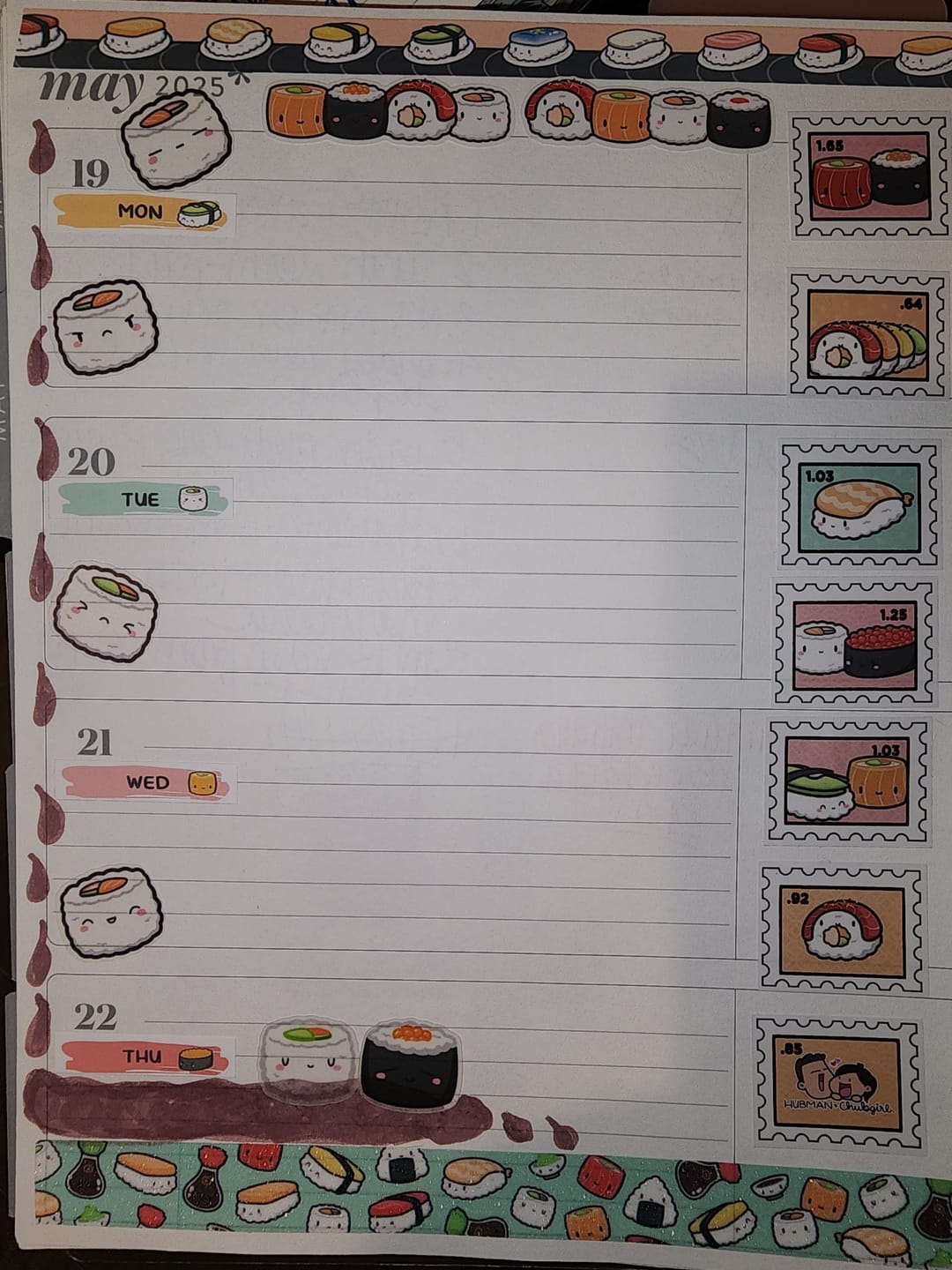 Customer photo review of Positive Llamas Die Cut Stickers
