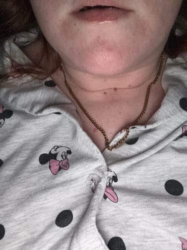 Customer photo review of 3MM hand-crafted Cuban Rope chain (57cm)