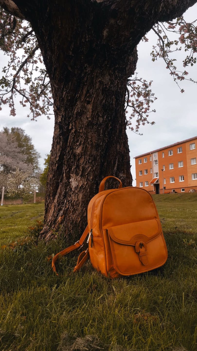 Customer photo review of Evelina Washable Paper Mini Backpack