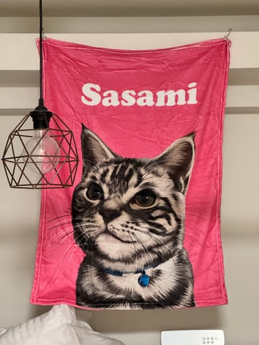 Customer photo review of Petcanvaオーダーメイド ペット似顔絵