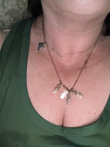 Customer photo review of Necklace: Family Bond