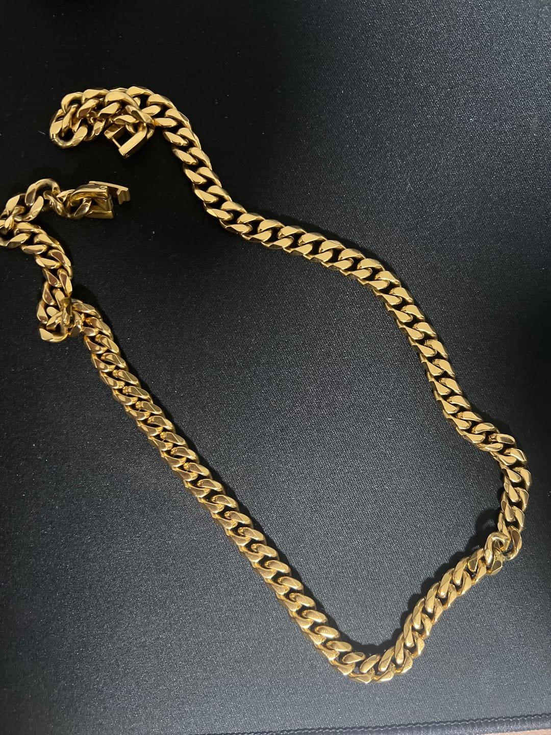 Customer photo review of 8mm Cuban Link Chain