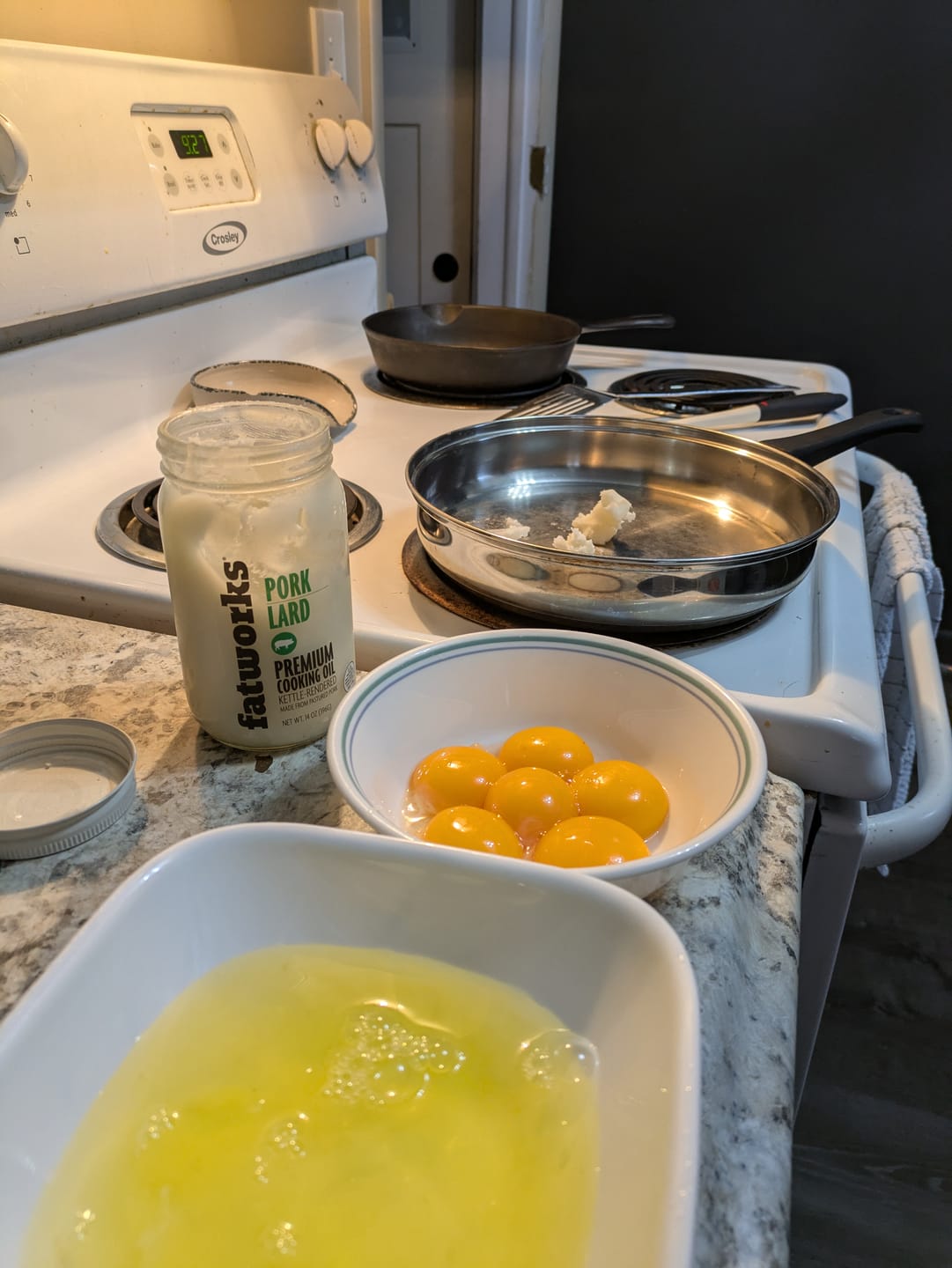 Customer photo review of Pasture Raised Pork Lard (14 oz)