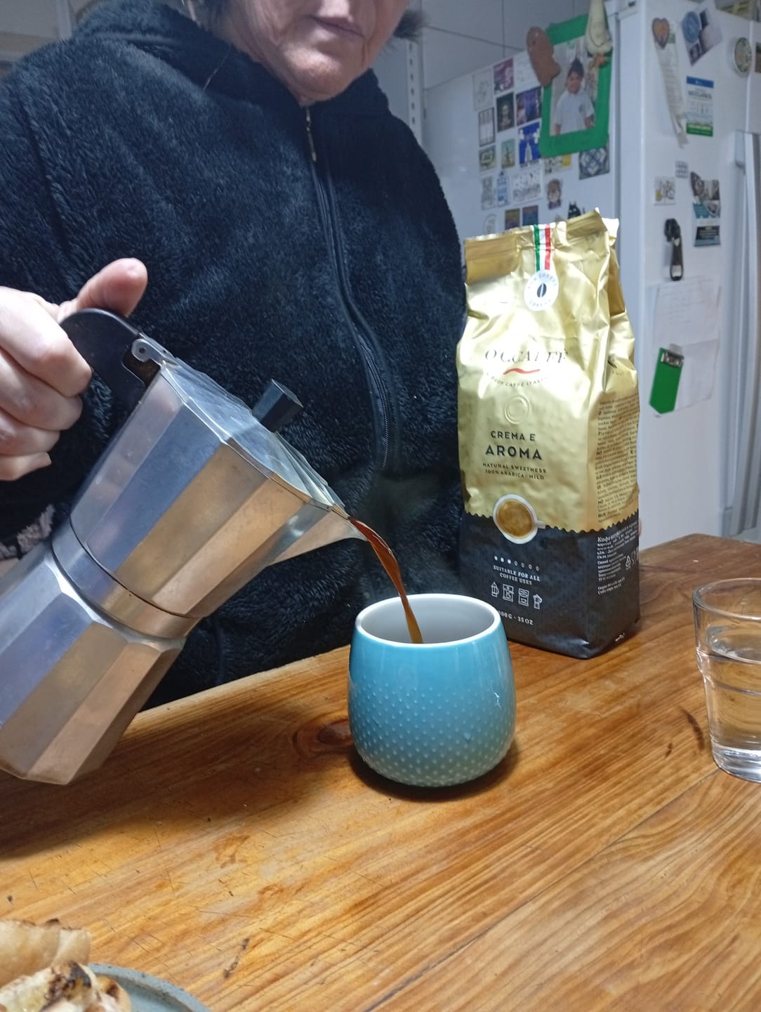 Customer photo review of Occaffe Grano Crema E Aroma 100% Arabica 1kg