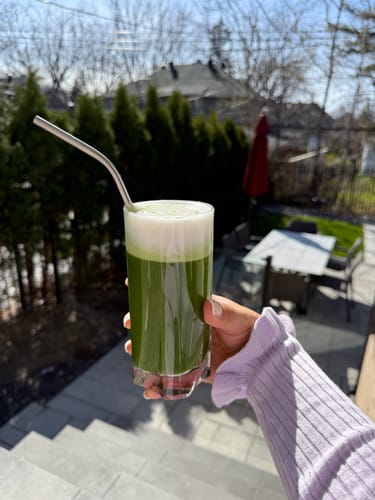Customer photo review of Matcha Premium