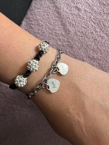 Customer photo review of Bracelet: Heart Charm