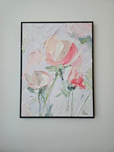 Customer review photo for Plaster Art Texture Painting #SG048