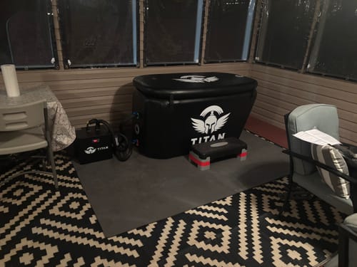 Customer photo review of Triumph Ice Bath Pro