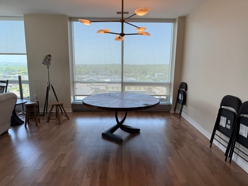 Customer photo review of Table Base 315 Mamba 28H Large Metal Pedestals