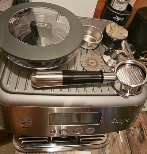 Customer photo review of Hybrid Breville 54/58mm Portafilter - Versatile and Easy to Use