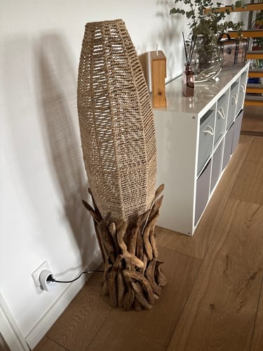 Customer photo review of Treibholz Stehlampe VONDRO