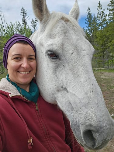 Customer photo review of Kicking Horse Slouch Beanie