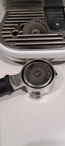 Customer photo review of High Extraction He[%] 54mm Breville Filter Basket - Dosing 18g-20g