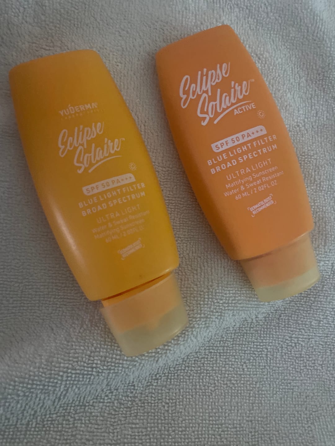 Customer photo review of Yuderma Eclipse Solaire Active Sunscreen SPF 50 PA+++