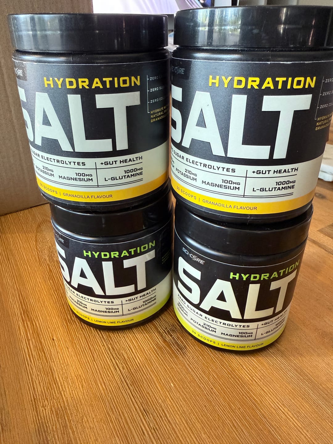 Customer photo review of HYDRATION SALT Lemon Lime