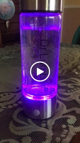 Customer video review of HydroFresh Hidrogénes Víz Készítő Üveg