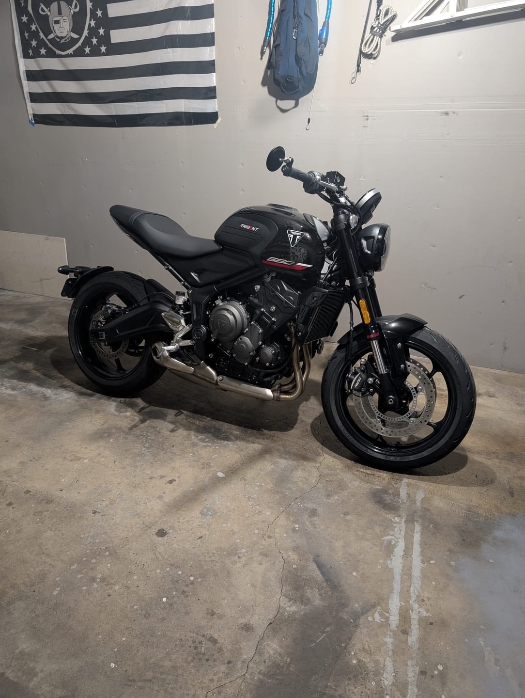Customer photo review of Triumph Bar End Finishers & Mirror Kits - 7/8” Handlebar Triumph Models