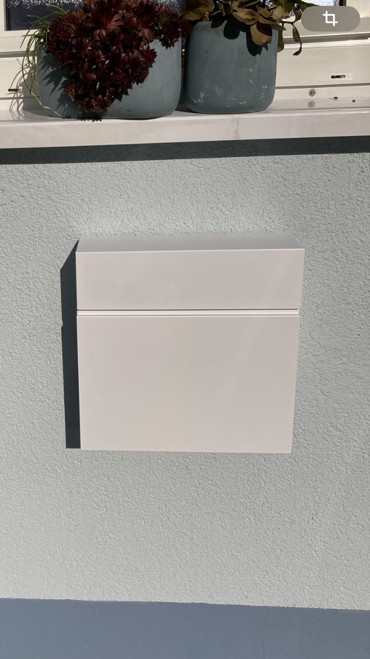 Customer photo review of Briefkasten Letterman 6 inkl. LED-Licht
