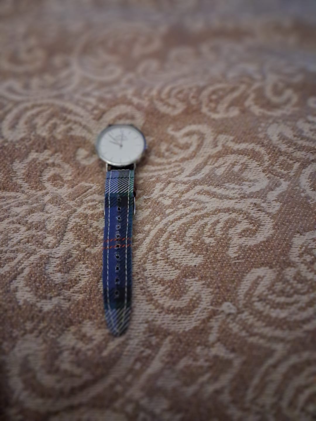 Customer photo review of Custom Tartan Watch