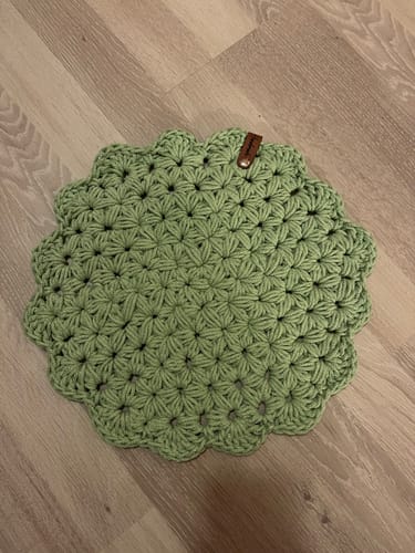 Customer photo review of Label-Set "Handmade" - RotBraun - CS0016 - für Häkelkörbe etc.