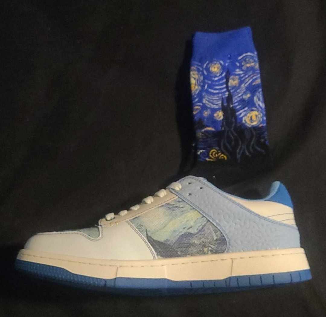 Customer photo review of Famous paintings socks
