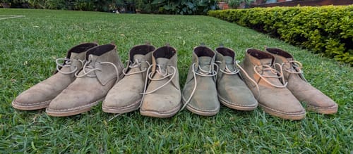 Customer photo review of Kariega Veldskoen (Natural Sole)