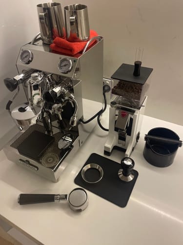 Customer photo review of Espresso Shot Mirror