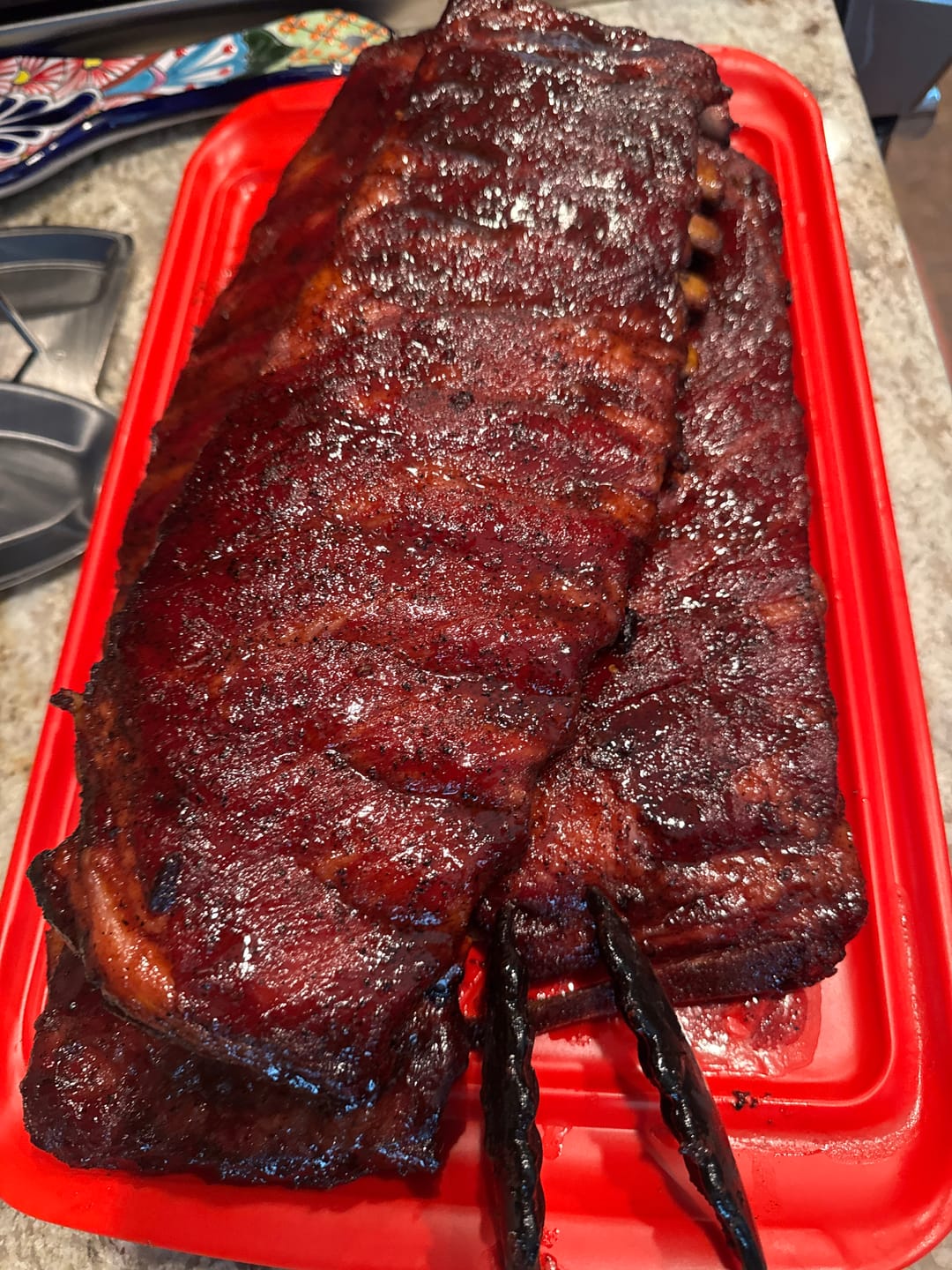 Customer photo review of Brown Sugar Honey Habanero BBQ Glaze