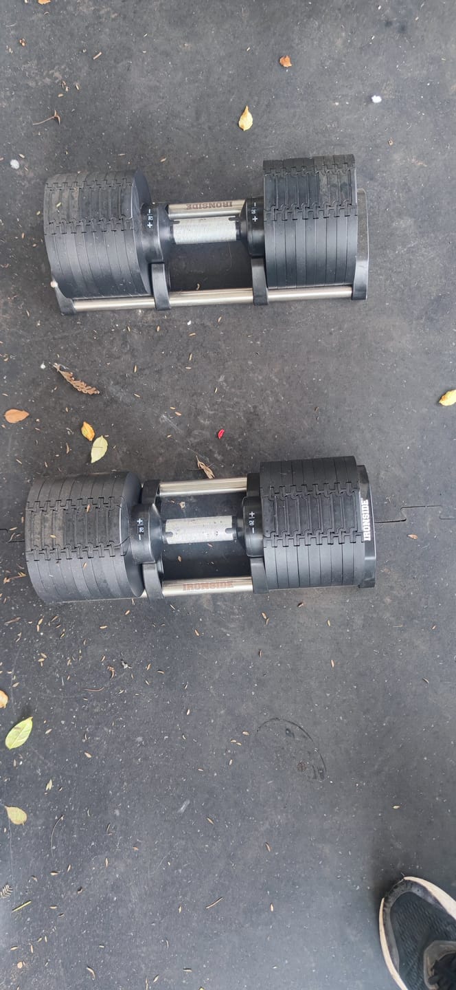 Customer photo review of Mancuerna Ajustable IRONSIDE Block